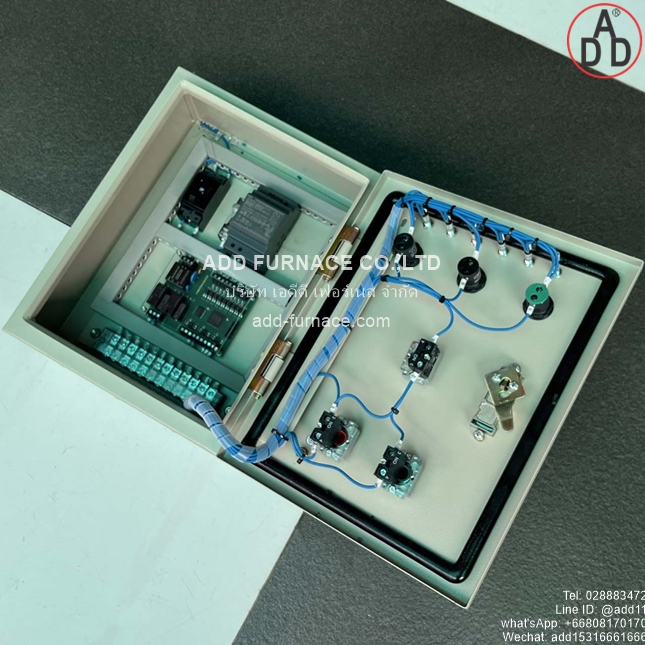 ตู้คอลโทรลจับแก๊สรั่วใช้กับโซลินอยด์วาล์วแก๊ส(6)